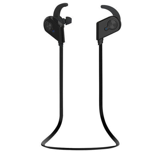 S20 Magnetic Switch Sweatproof Motion Wireless Bluetooth In-Ear Headset with Indicator Light  & Mic, Distance: 10m, For iPad, Laptop, iPhone, Samsung, HTC, Huawei, Xiaomi, and Other Smart Phones(Black) - Bluetooth Earphone by buy2fix | Online Shopping UK | buy2fix
