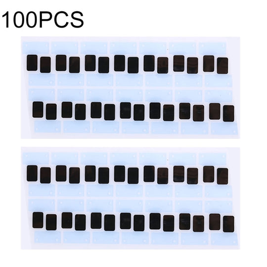 100 pièces écran LCD câble flexible autocollant de bande adhésive noire pour iPhone 8