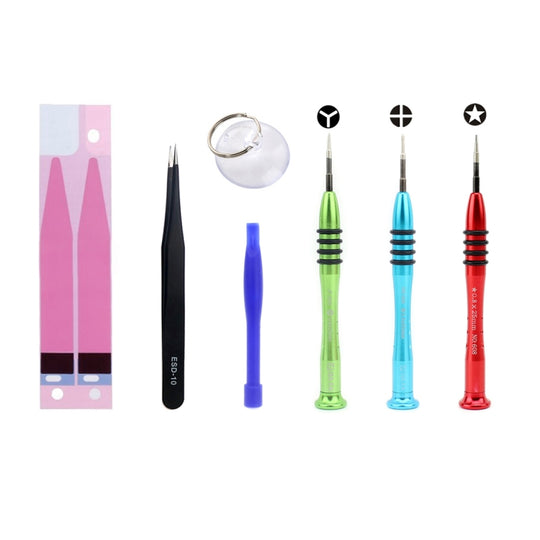 JIAFA JF-8163 7-in-1-Akku-Reparaturwerkzeug-Set für iPhone 8