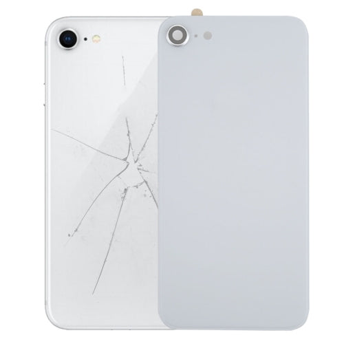 Back Cover with Adhesive for iPhone 8 (White) - iPhone 8 Parts by buy2fix | Online Shopping UK | buy2fix