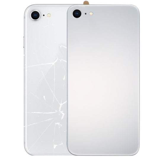 Akku-Rückseite mit Glasspiegeloberfläche für iPhone 8 (Silber)