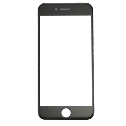 Front Screen Outer Glass Lens with Front LCD Screen Bezel Frame & OCA Optically Clear Adhesive for iPhone 8(Black) - iPhone 8 Parts by buy2fix | Online Shopping UK | buy2fix