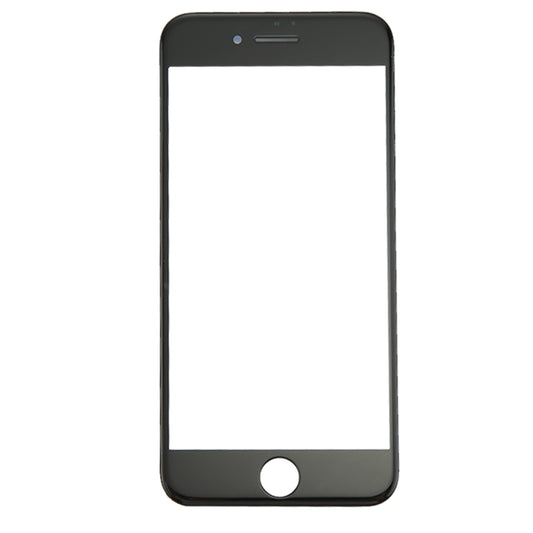 Front Screen Outer Glass Lens with Front LCD Screen Bezel Frame & OCA Optically Clear Adhesive for iPhone 8(Black) - iPhone 8 Parts by buy2fix | Online Shopping UK | buy2fix