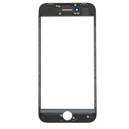 Front Screen Outer Glass Lens with Front LCD Screen Bezel Frame & OCA Optically Clear Adhesive for iPhone 8(Black) - iPhone 8 Parts by buy2fix | Online Shopping UK | buy2fix