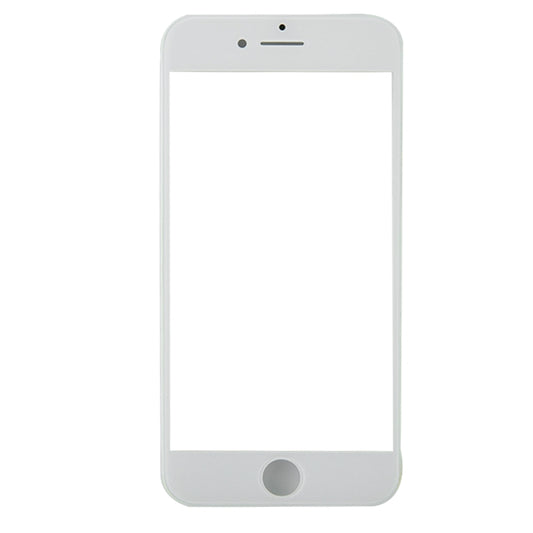 Front Screen Outer Glass Lens with Front LCD Screen Bezel Frame & OCA Optically Clear Adhesive for iPhone 8(White) - iPhone 8 Parts by buy2fix | Online Shopping UK | buy2fix