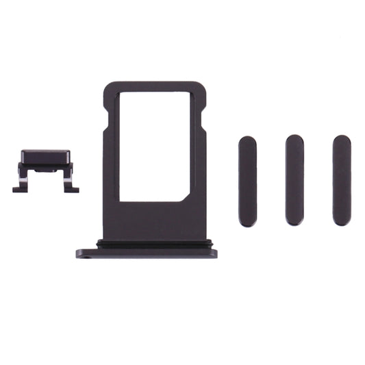 Card Tray + Volume Control Key + Power Button + Mute Switch Vibrator Key for iPhone 8 (Grey) - iPhone 8 Parts by buy2fix | Online Shopping UK | buy2fix