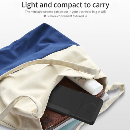 H6 3 in 1 Portable Folding Wireless Charger for iPhone + iWatch + AirPods(White) - Wireless Charger by buy2fix | Online Shopping UK | buy2fix
