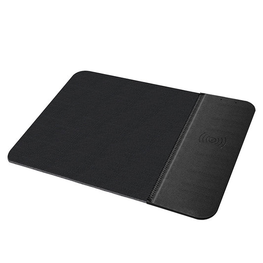 OJD-36 QI Standard 10W Lighting Wireless Charger Rubber Mouse Pad, Size: 26.2 x 19.8 x 0.65cm (Black) - Wireless Charger by buy2fix | Online Shopping UK | buy2fix
