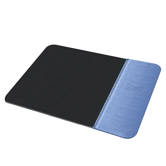 OJD-36 QI Standard 10W Lighting Wireless Charger Rubber Mouse Pad, Size: 26.2 x 19.8 x 0.65cm (Blue) by buy2fix