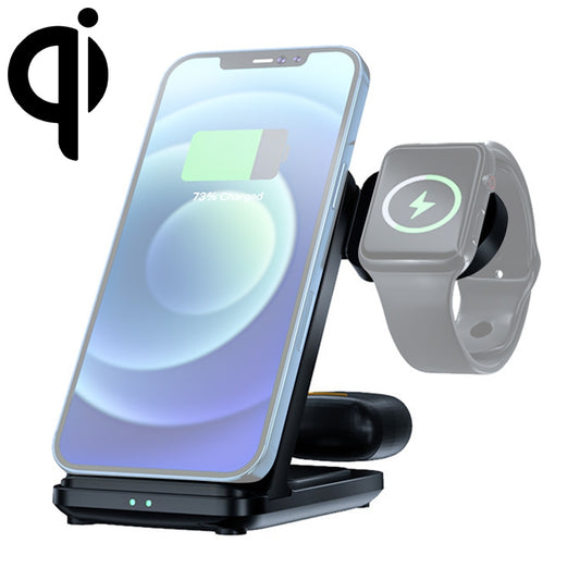 XYS-X20 3 in 1 15W Detachable Multi-function Wireless Charging Station - Wireless Charger by buy2fix | Online Shopping UK | buy2fix