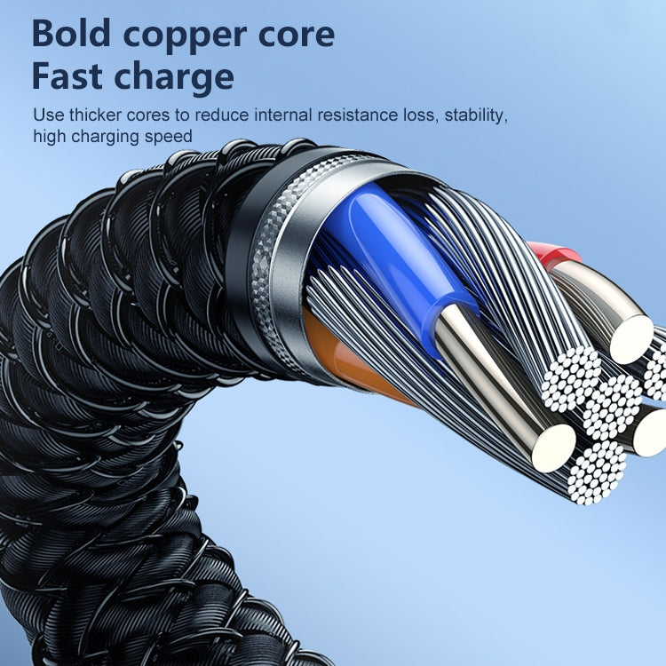 REMAX RC-140a Thor Series 65W USB-C / Type-C to USB-C / Type-C Portable Lanyard Data Cable, Cable Length: 1.2m - USB-C & Type-C Cable by REMAX | Online Shopping UK | buy2fix