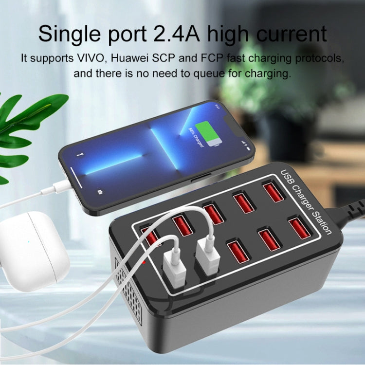 YFY-A91 40W 10 USB Ports Smart Charging Station by buy2fix