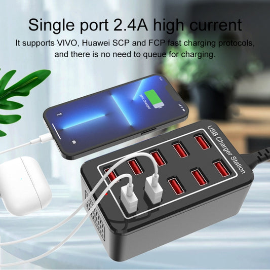 YFY-A91 40W 10 USB Ports Smart Charging Station by buy2fix
