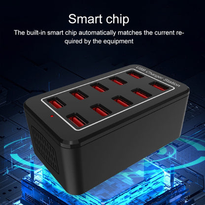 YFY-A91 40W 10 USB Ports Smart Charging Station by buy2fix