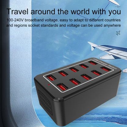 YFY-A91 40W 10 USB Ports Smart Charging Station by buy2fix