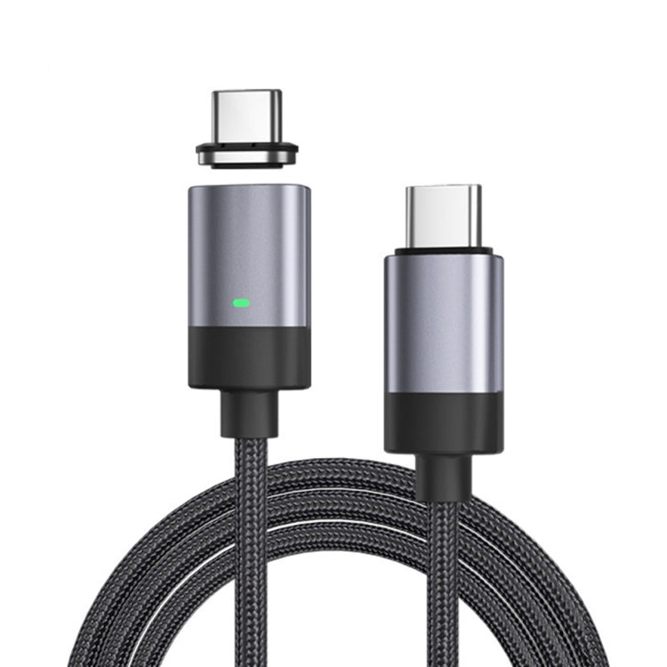 100W USB-C / Type-C to USB-C / Type-C Fast Charging Magnetic Data Cable, Style: 1m Cable + Magnetic Head by buy2fix