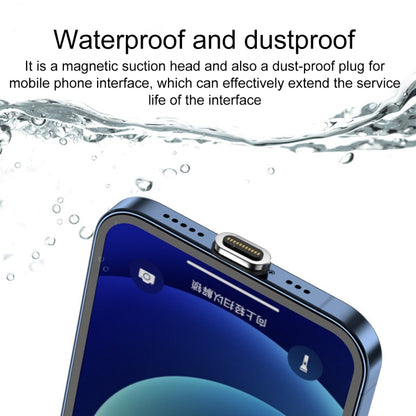 3 in 1 Fast Charging Magnetic Data Cable, Style: 1m Cable + 3 Magnetic Head by buy2fix