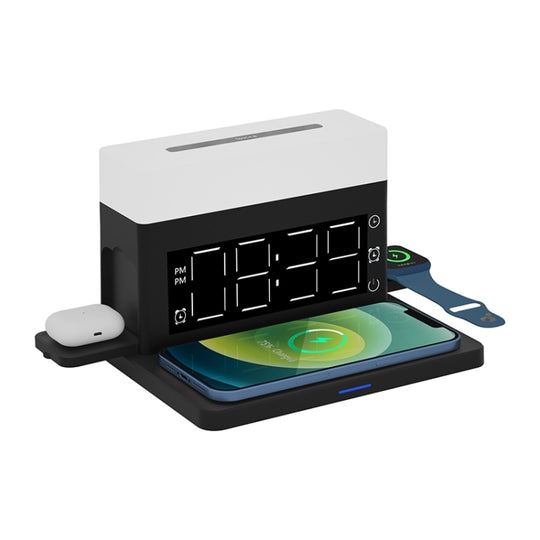 Chargeur sans fil multifonctionnel N65 6 en 1 (noir)