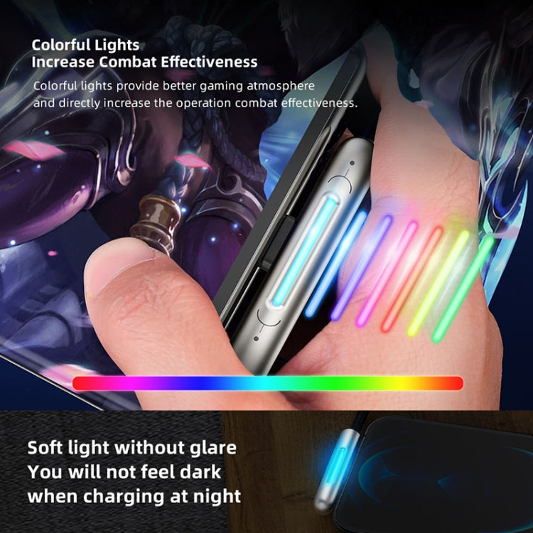 ROCK RCB0811 M3 20W USB-C/Type-C to 8 Pin Zinc Alloy Fast Charging Mobile Game Data Cable, Length: 1m - 2 in 1 Cable by ROCK | Online Shopping UK | buy2fix