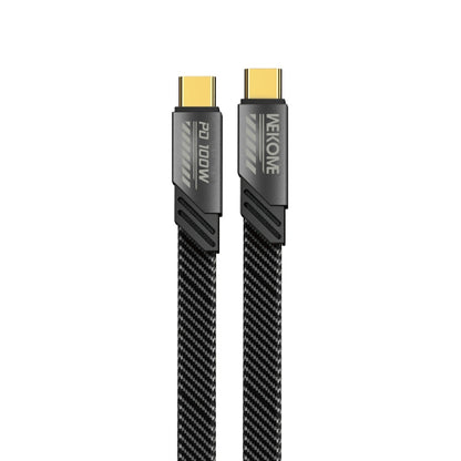 WK WDC-192 Mech Series 100W USB-C/Type-C to USB-C/Type-C Fast Charge Data Cable, Length: 1m(Tarnish) - USB-C & Type-C Cable by WK | Online Shopping UK | buy2fix