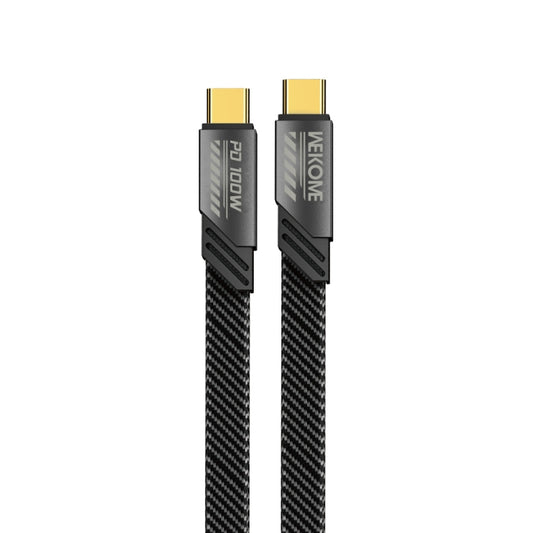WK WDC-192 Mech Series 100W USB-C/Type-C to USB-C/Type-C Fast Charge Data Cable, Length: 1m(Tarnish) - USB-C & Type-C Cable by WK | Online Shopping UK | buy2fix