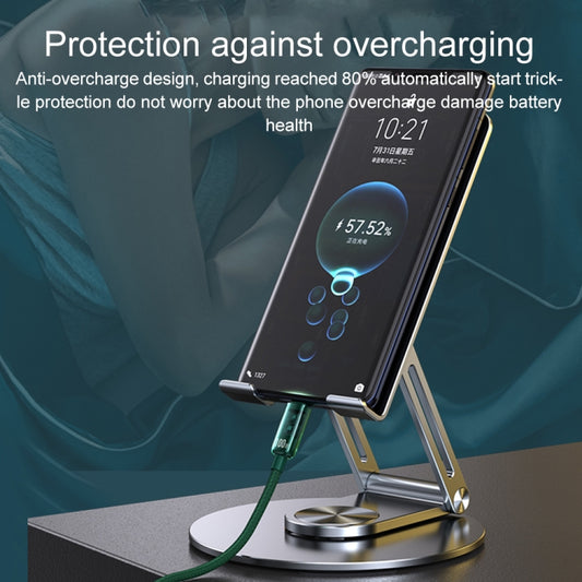 WK WDC-194 Pioneer Series 2 in 1 65W USB-C/Type-C to USB-C/Type-C+8 Pin Fast Charging Data Cable, Length: 1m(Black) - Multifunction Cable by WK | Online Shopping UK | buy2fix