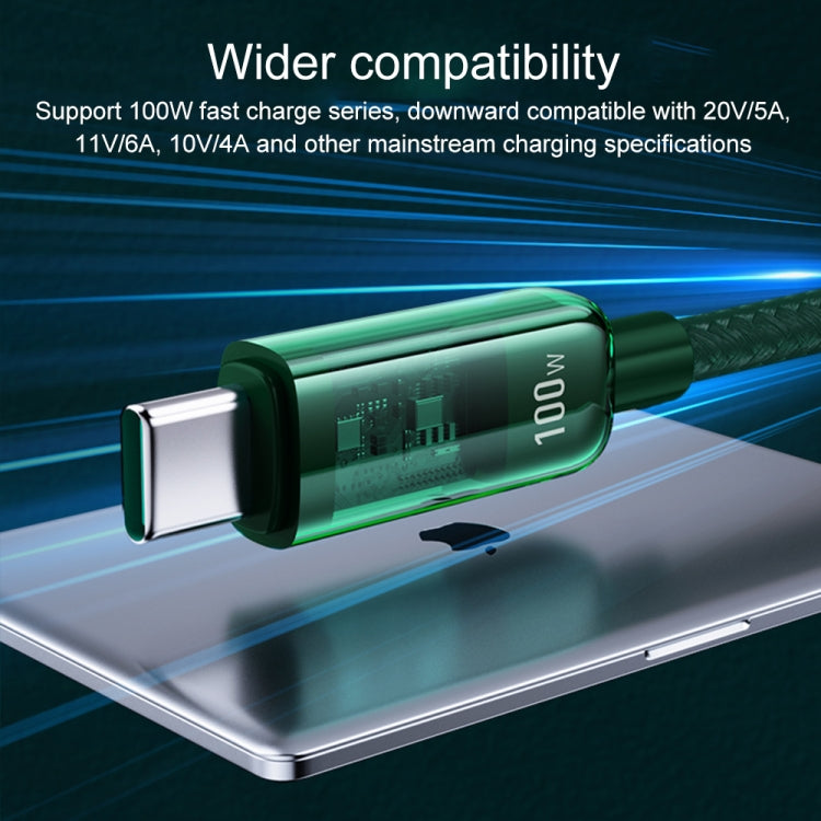 WK WDC-194 Pioneer Series 2 in 1 65W USB-C/Type-C to USB-C/Type-C+8 Pin Fast Charging Data Cable, Length: 1m(Black) - Multifunction Cable by WK | Online Shopping UK | buy2fix