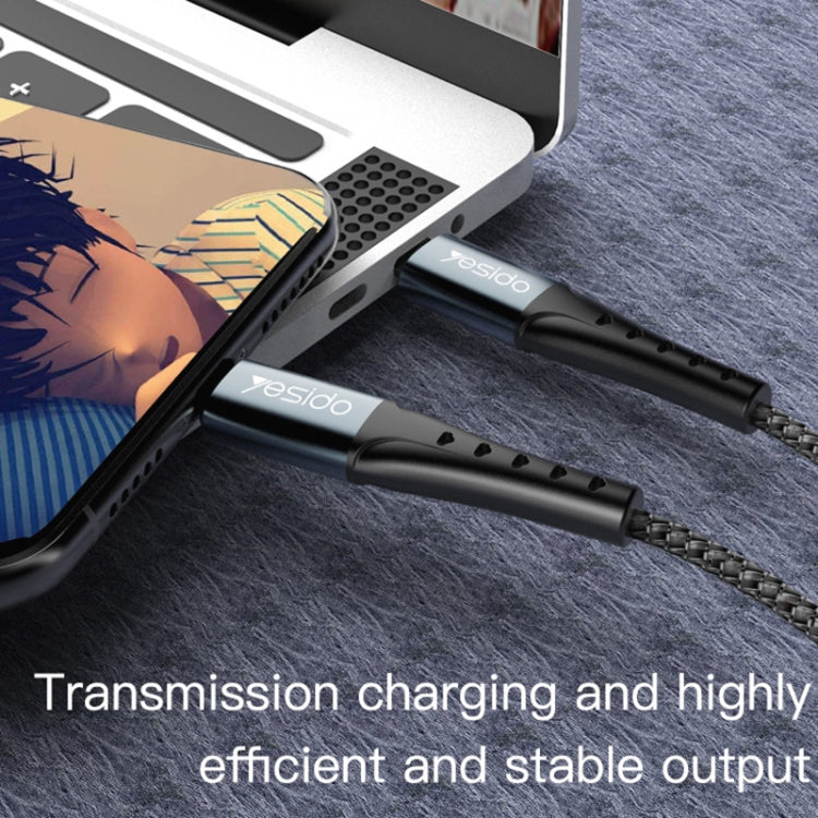 Yesido CA64 2.4A USB-C / Type-C to 8 Pin Charging Cable, Length: 1.2m - 2 in 1 Cable by Yesido | Online Shopping UK | buy2fix