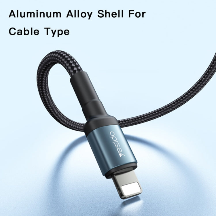 Yesido CA76 20W USB-C / Type-C to 8 Pin Charging Cable, Length: 1.2m - 2 in 1 Cable by Yesido | Online Shopping UK | buy2fix