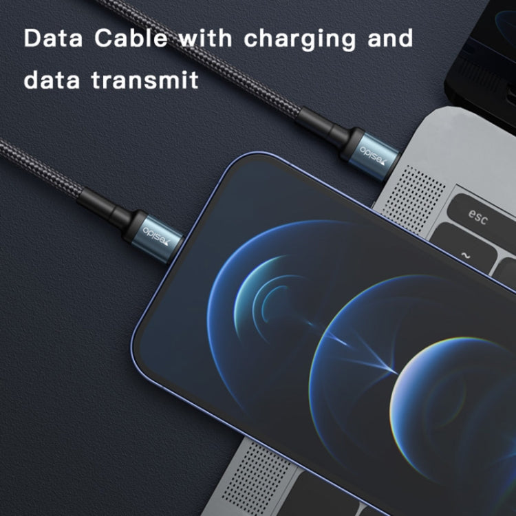 Yesido CA76 20W USB-C / Type-C to 8 Pin Charging Cable, Length: 1.2m - 2 in 1 Cable by Yesido | Online Shopping UK | buy2fix