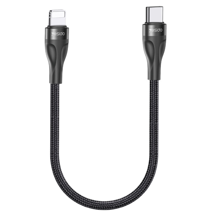 Yesido CA82 2.4A USB-C / Type-C to 8 Pin Charging Cable, Length: 30cm - 2 in 1 Cable by Yesido | Online Shopping UK | buy2fix
