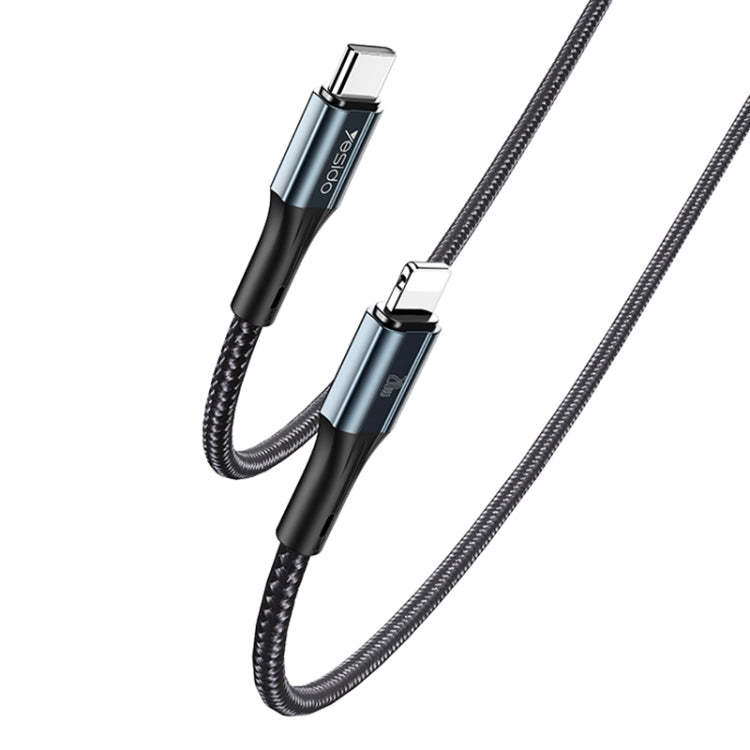 Yesido CA95 3A 20W USB-C / Type-C to 8 Pin Fast Charging Cable, Length: 1.2m - 2 in 1 Cable by Yesido | Online Shopping UK | buy2fix