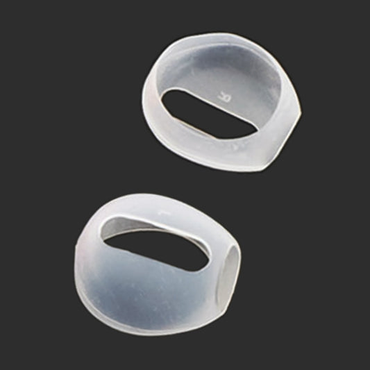 1 Pair Wireless Bluetooth Earphone Silicone Ear Caps Earpads for Apple AirPods(Transparent) - Anti-dust & Ear Caps by buy2fix | Online Shopping UK | buy2fix