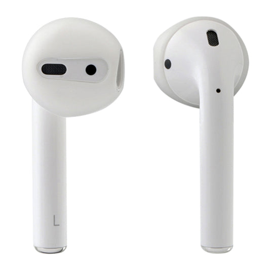 1 Pair Wireless Bluetooth Earphone Silicone Ear Caps Earpads for Apple AirPods(Transparent) - Anti-dust & Ear Caps by buy2fix | Online Shopping UK | buy2fix