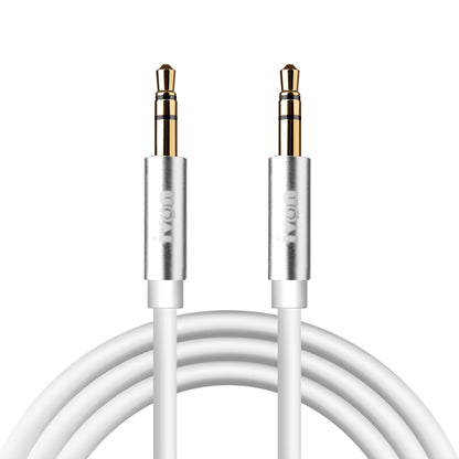 IVON CA55 3.5mm Male to Male AUX Audio Cable, Cable Length: 1m(White) - Video & Audio Cable by IVON | Online Shopping UK | buy2fix