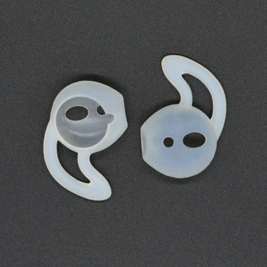 2pcs Wireless Bluetooth Earphone Silicone Ear Caps Earpads for Apple AirPods (Transparent) - Anti-dust & Ear Caps by buy2fix | Online Shopping UK | buy2fix