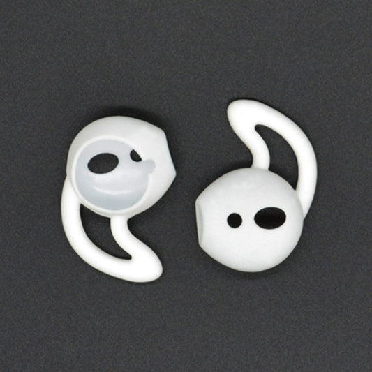 2pcs Wireless Bluetooth Earphone Silicone Ear Caps Earpads for Apple AirPods(White) - Anti-dust & Ear Caps by buy2fix | Online Shopping UK | buy2fix