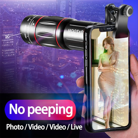 W28-QK Mobile Phone Universal Lens Telescope 28X Color Box Set - Combination Lens by buy2fix | Online Shopping UK | buy2fix