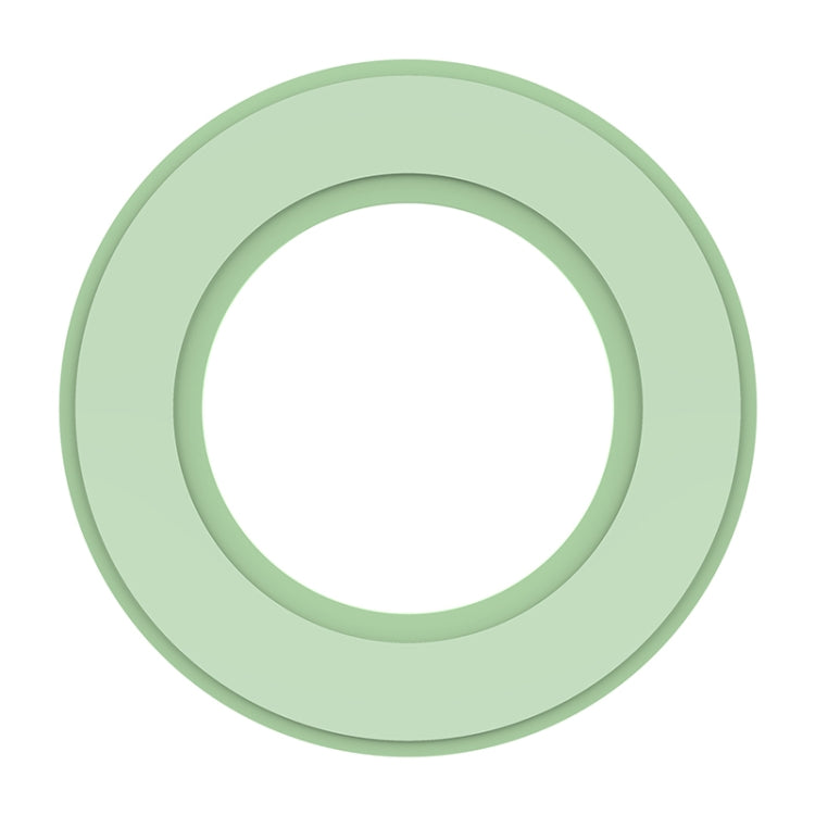 2 PCS NILLKIN Portable PU Leather Magnetic Ring Sticker (Green) - Hand-Sticking Bracket by NILLKIN | Online Shopping UK | buy2fix