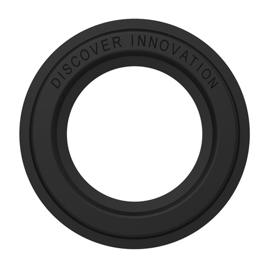 NILLKIN Portable PU Leather Magnetic Ring Sticker (Black) - Hand-Sticking Bracket by NILLKIN | Online Shopping UK | buy2fix