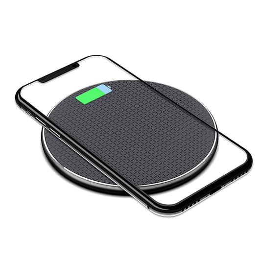 ZEQI W11 10W Smart Cooling Non-slip Aluminum Alloy Wireless Charger - Wireless Charger by ZEQI | Online Shopping UK | buy2fix