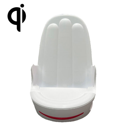 V8 15W Five-finger Sofa Phone Magnetic Suction Wireless Charger Stand (White) - Wireless Charger by buy2fix | Online Shopping UK | buy2fix