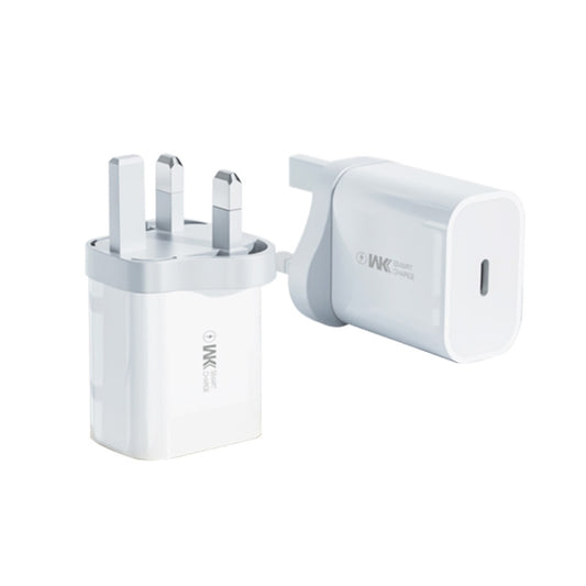 WK WP-U55 Max 20W Maxspeed PD Fast Charger (UK Plug) - USB Charger by WK | Online Shopping UK | buy2fix