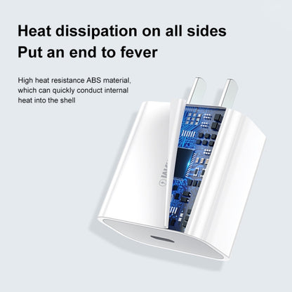 WK WP-U55 Max 20W Maxspeed PD Fast Charger (EU Plug) - USB Charger by WK | Online Shopping UK | buy2fix