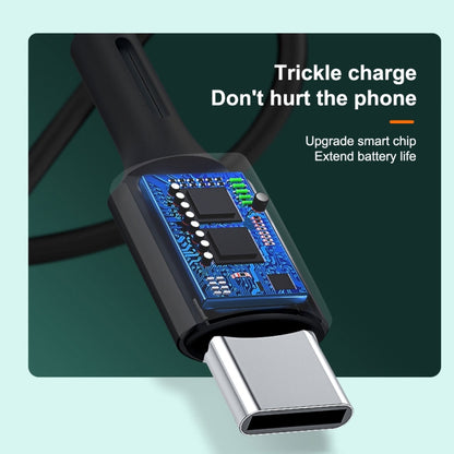 WK WDC-136 USB to 8 Pin 3A Fast Charing Data Cable(Black) - Normal Style Cable by WK | Online Shopping UK | buy2fix
