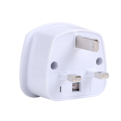 250V UK Plug to EU Plug US Plug Power Conversion Plug Converter (White) - Plug Adaptor by buy2fix | Online Shopping UK | buy2fix