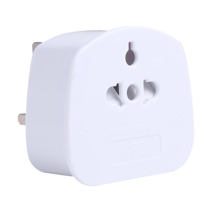 250V UK Plug to EU Plug US Plug Power Conversion Plug Converter (White) - Plug Adaptor by buy2fix | Online Shopping UK | buy2fix
