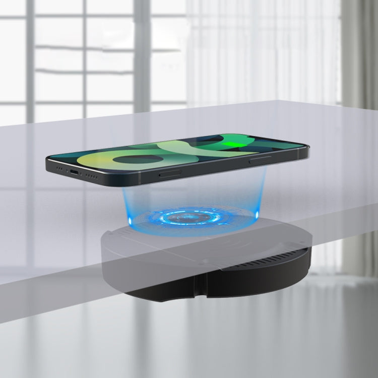 T16 10W Long-distance Air-tight Magnetic Wireless Charger for Desktops Within 30mm Thickness by buy2fix