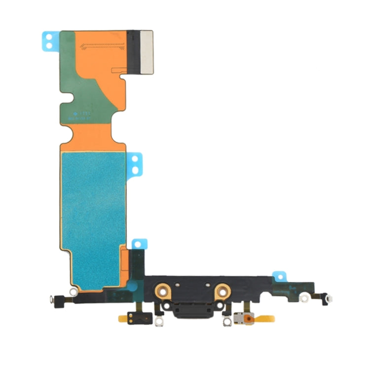 Charging Port Flex Cable for iPhone 8 Plus (Black) by buy2fix