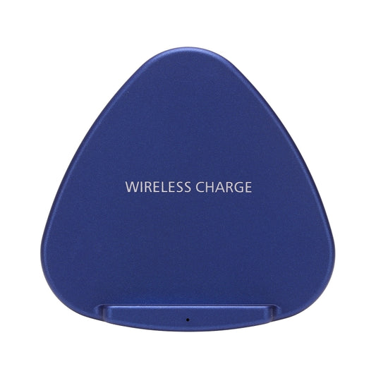 QK11 10W ABS + PC Fast Charging Qi Wireless Charger Pad(Blue) - Wireless Charger by buy2fix | Online Shopping UK | buy2fix